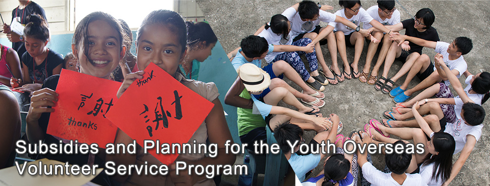 Subsidies and Planning for the Youth Overseas Volunteer Service Program