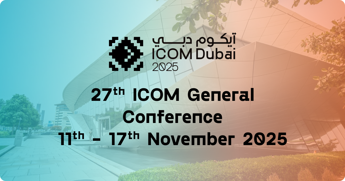 27th ICOM GENERAL CONFERENCE