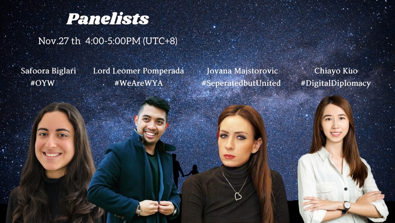 Panelists of the 2020 Global Youth Trends Forum