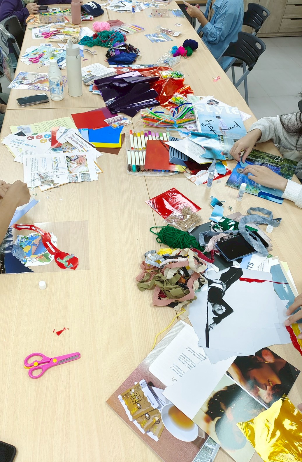 藝術治療工作坊_創作時間