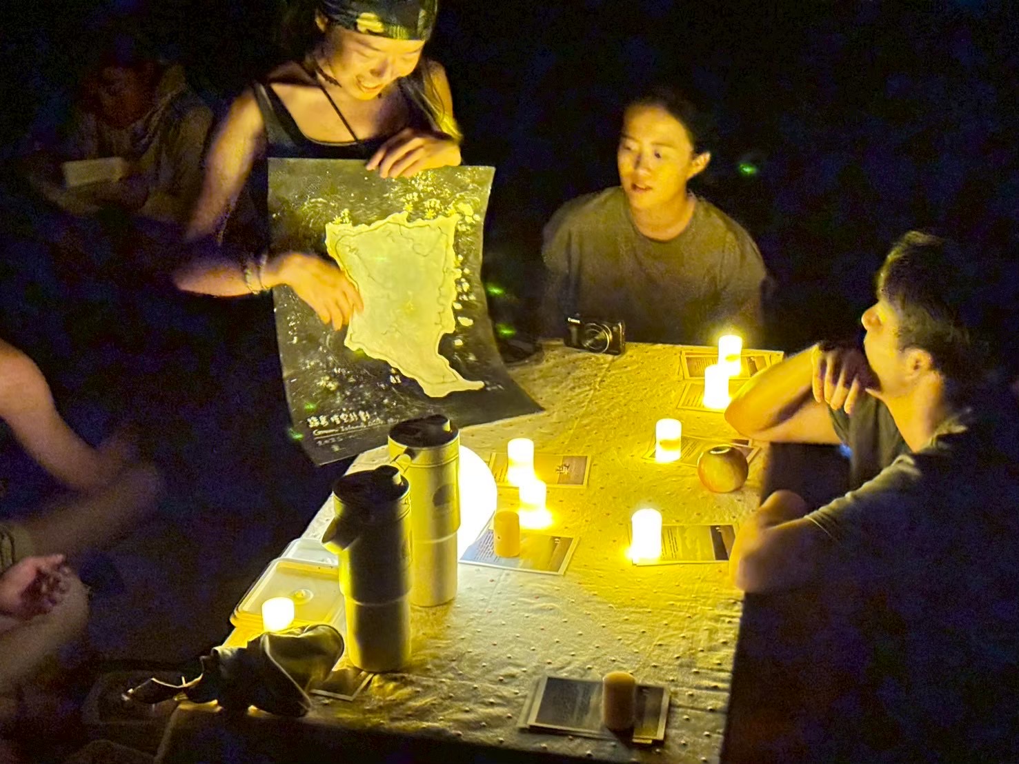 暗空療癒帆船鼻野餐