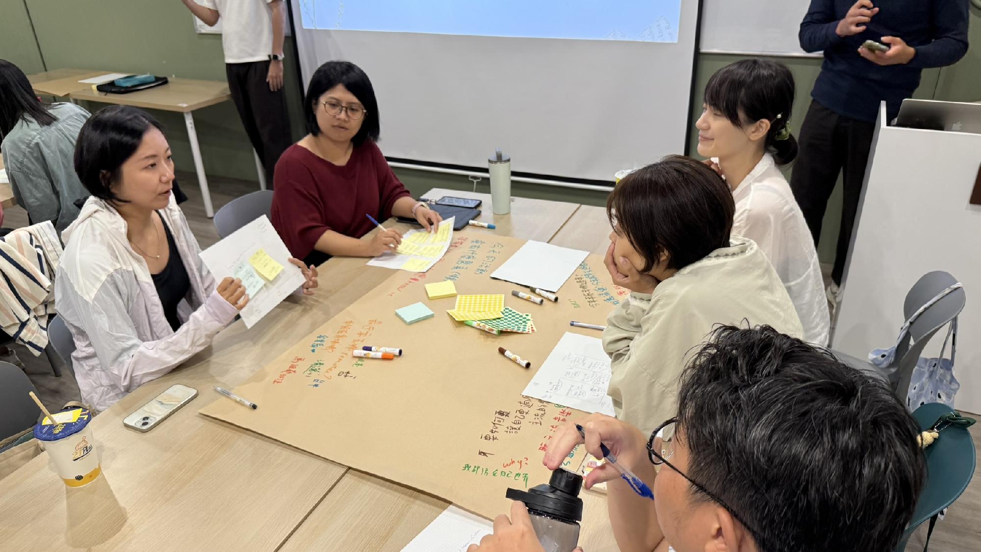 實體影響力職涯工作坊-學員分享各自職涯