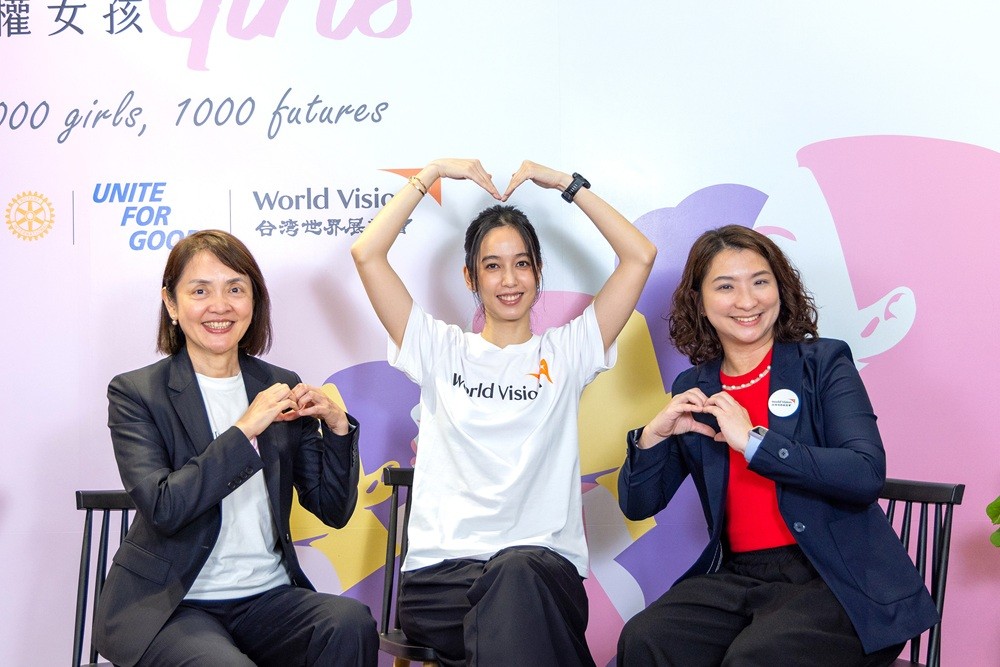 世界展望會攜手國際扶輪3482,共倡「女孩賦權行動」